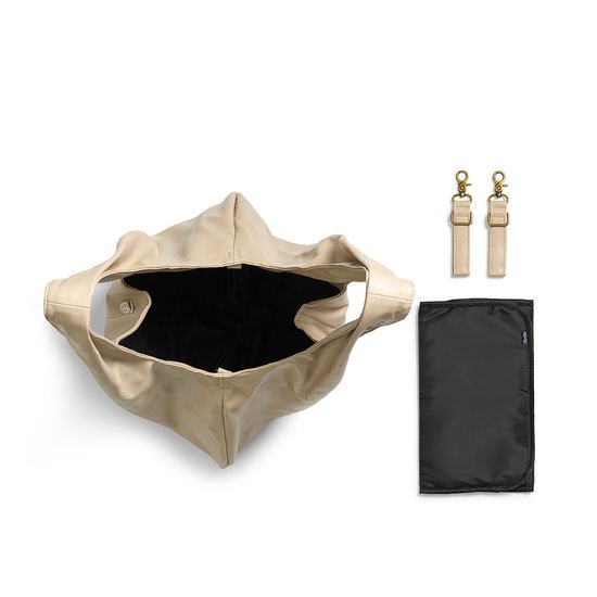 Elodie Skötväska Draped Tote Pure Khaki