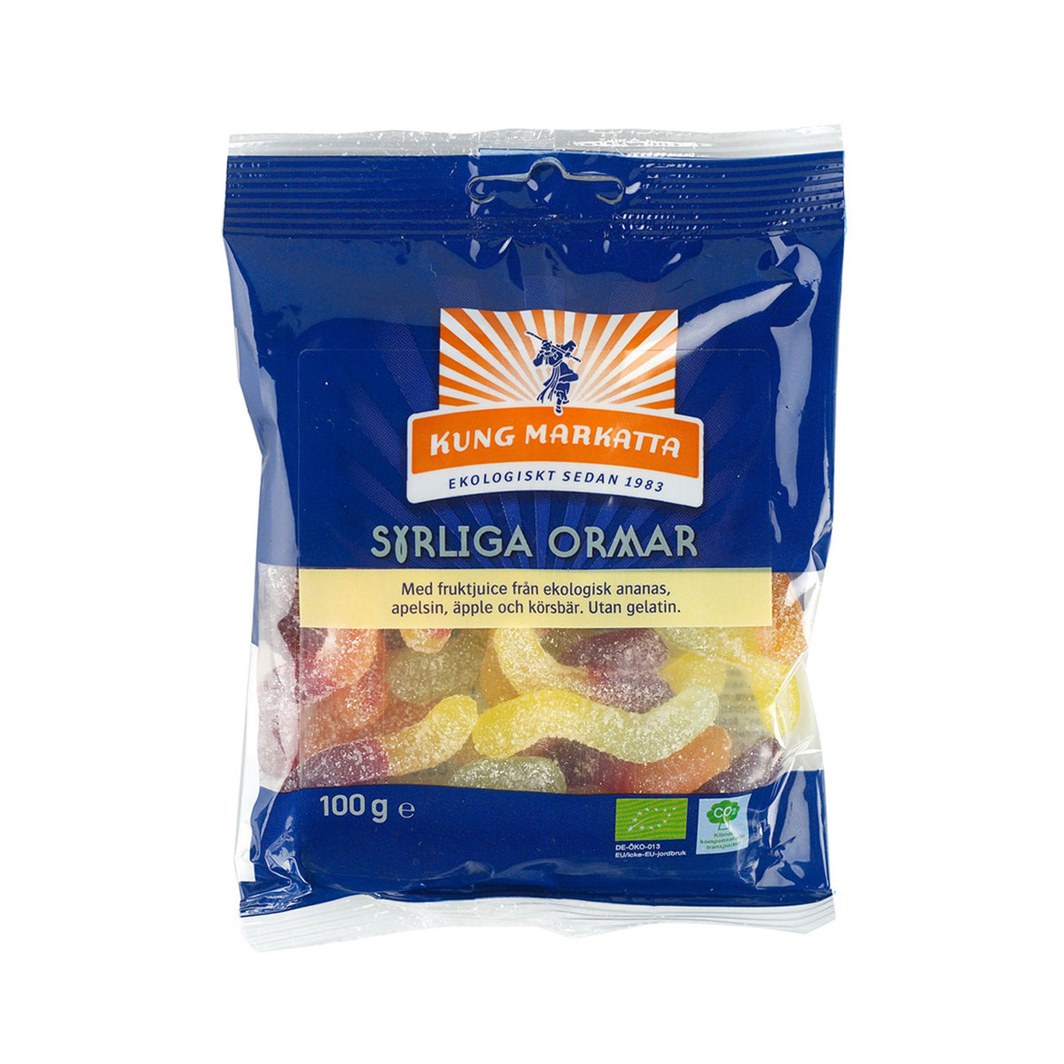 Kung Markatta Syrliga Ormar 100 g