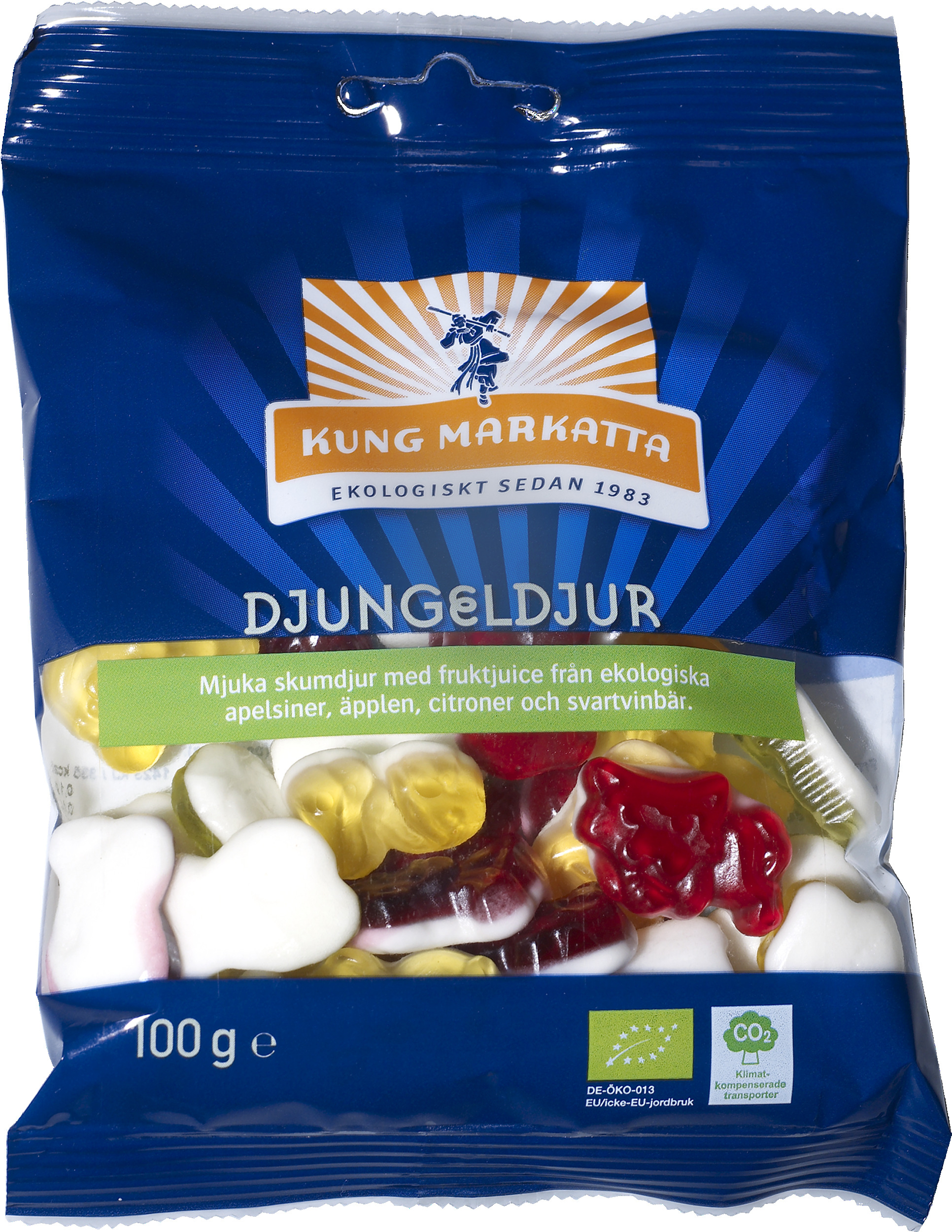 Kung Markatta Djungeldjur EKO 100 g