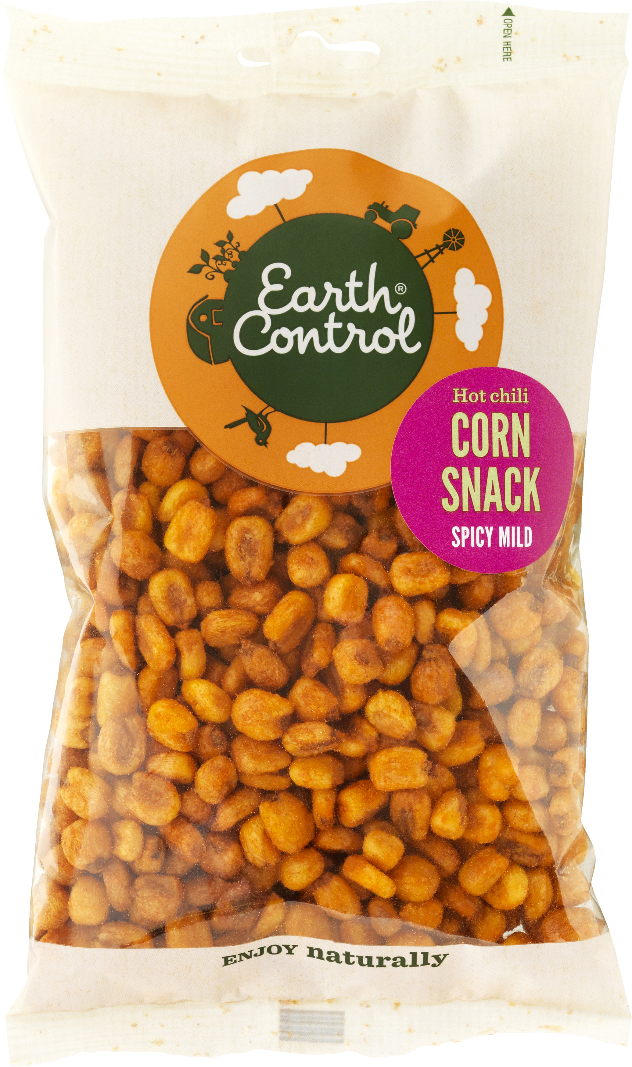 Earth Control Chili Corn Snack 250 g