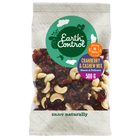 Earth Control Cashew & Cranberries 500 g