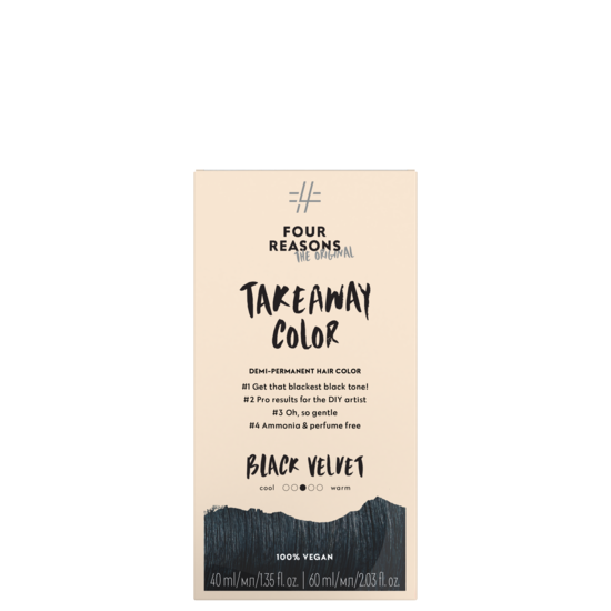 Four Reasons Take Away Color 1.0 Black Velvet