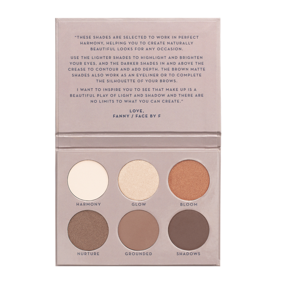 Lumene Natural Harmony Eyeshadow Palette x Face by F