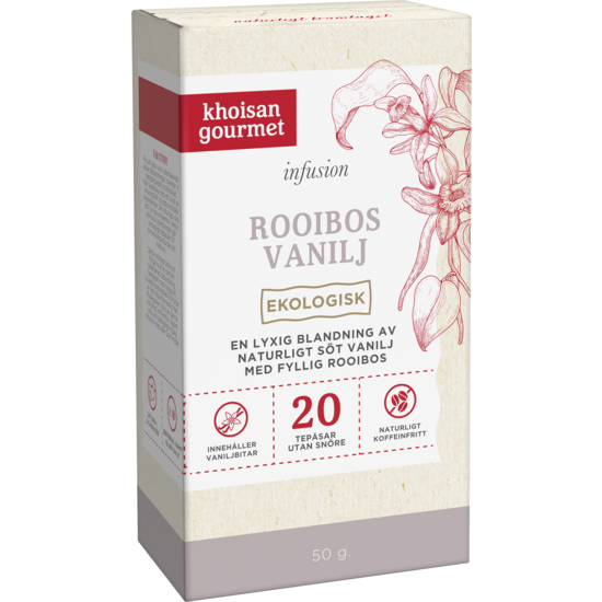 Khoisan Gourmet Rooibos Vanilj 50 g