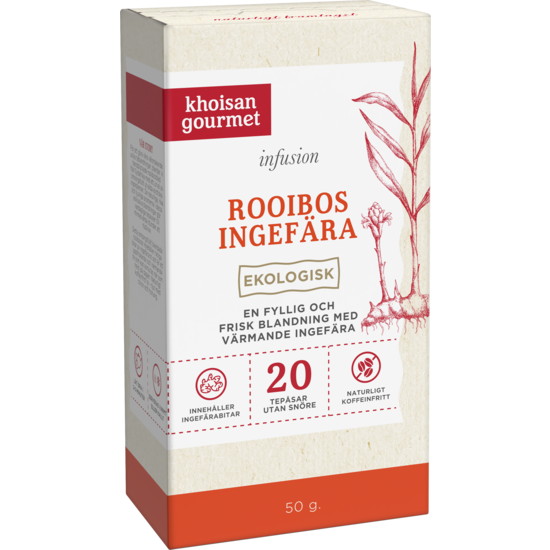 Khoisan Gourmet Rooibos Ingefära 50 g