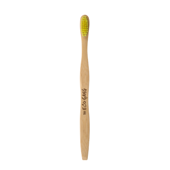 The Eco Gang Adult Bamboo Toothbrush Mix Medium 1-pack