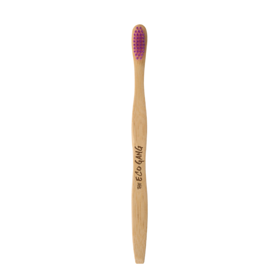 The Eco Gang Adult Bamboo Toothbrush Mix Medium 1-pack