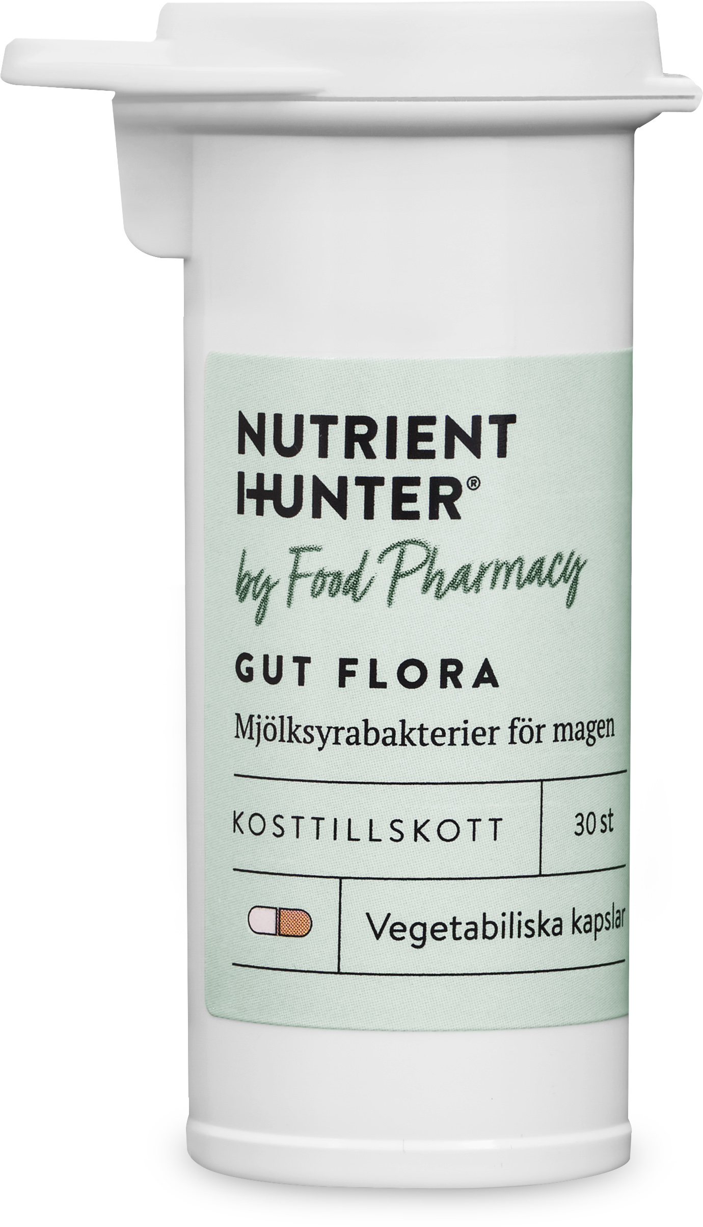 Nutrient Hunter by Food Pharmacy Gut Flora 30 kapslar