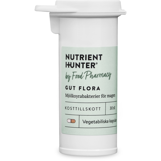 Nutrient Hunter by Food Pharmacy Gut Flora 30 kapslar