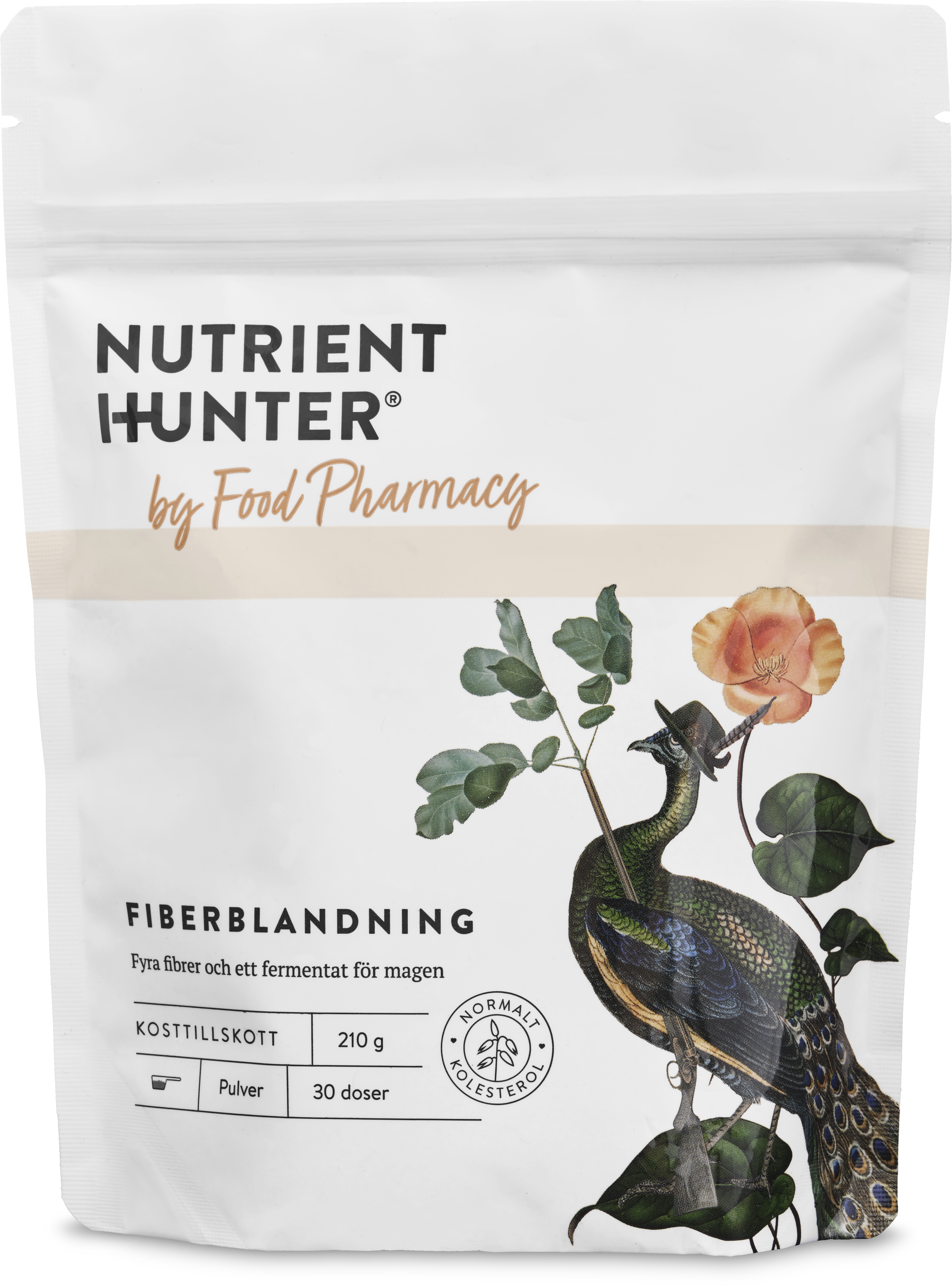 Nutrient Hunter by Food Pharmacy Gut Flora Fiber 210 g