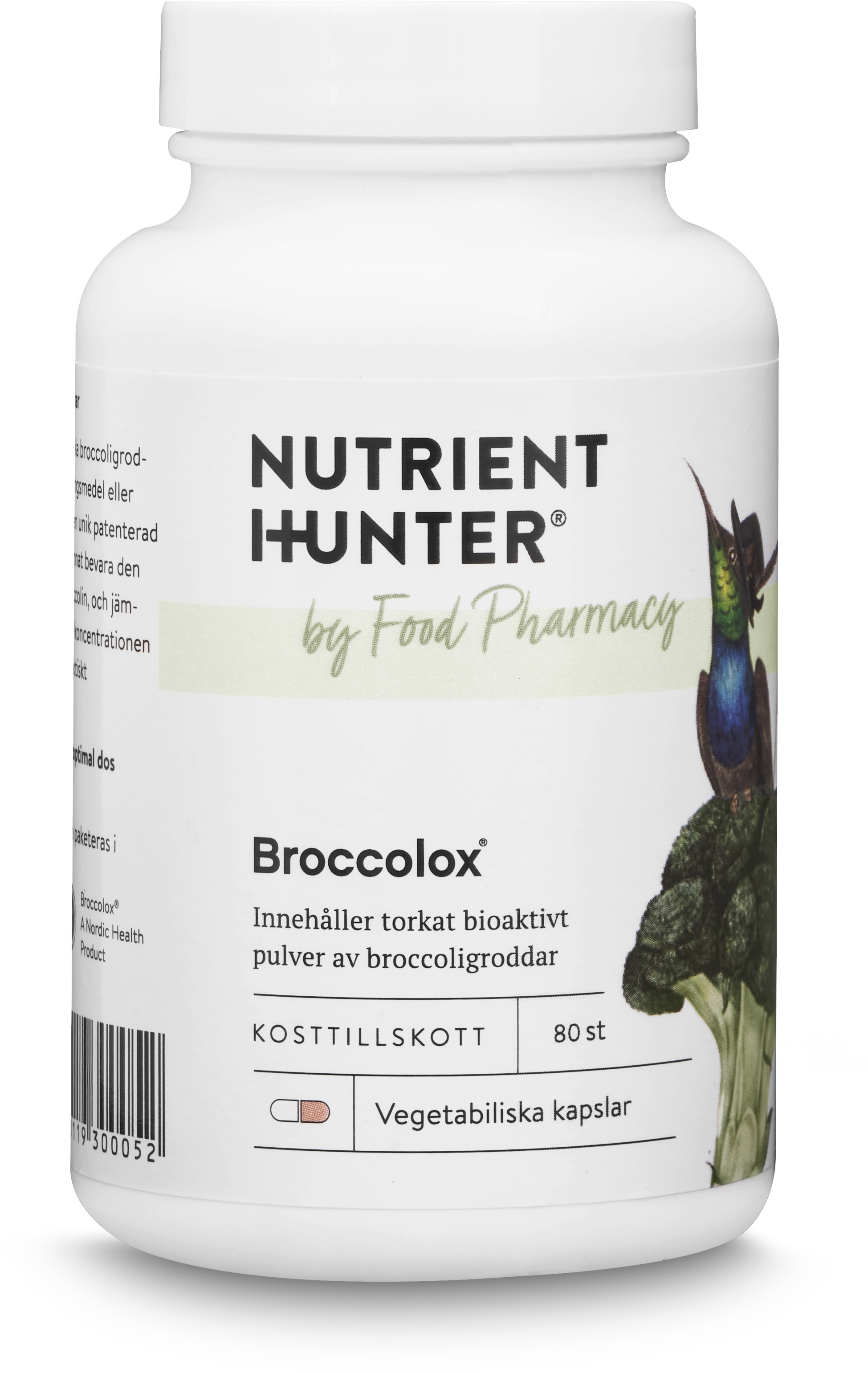 Nutrient Hunter by Food Pharmacy Broccolox 80 kapslar