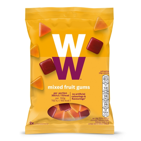 WW ViktVäktarna Blandade söta godisbitar 80 g