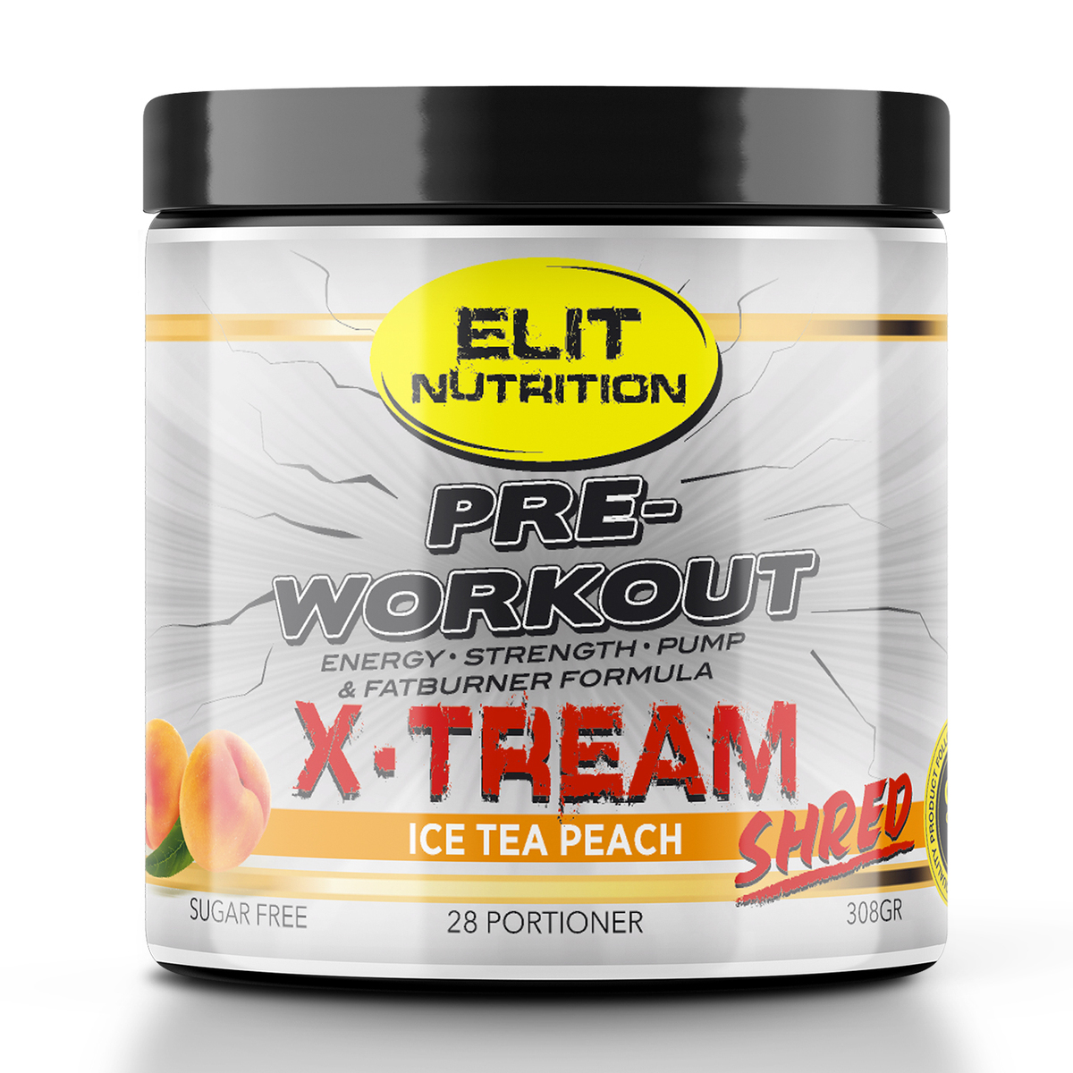 Elit Nutrition X-tream Shred PWO Ice Tea Peach 308 g