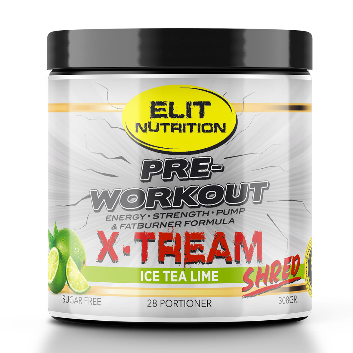 Elit Nutrition X-tream Shred PWO Ice Tea Lime 308 g