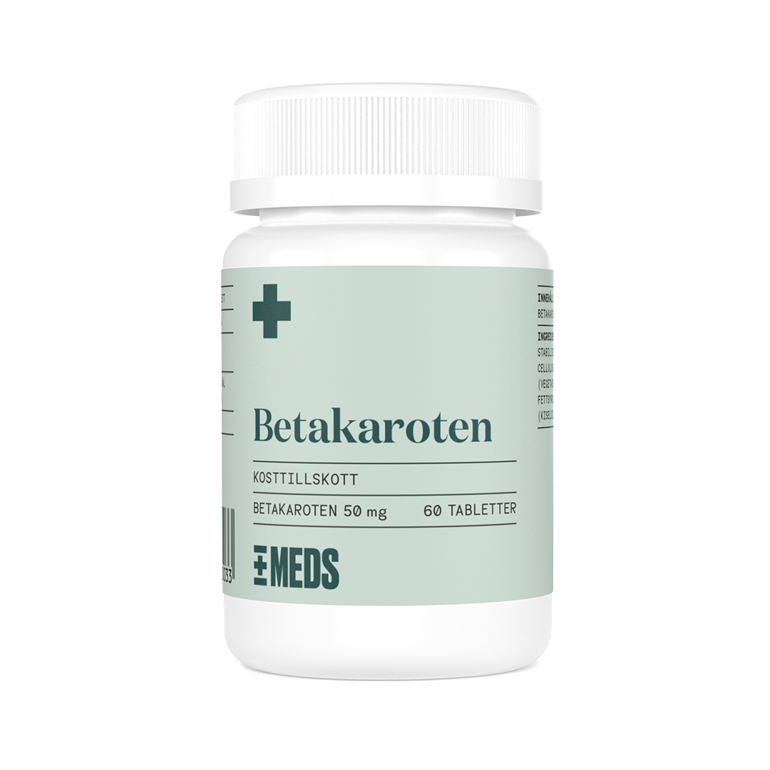 MEDS Betakaroten 50mg 60 tabletter