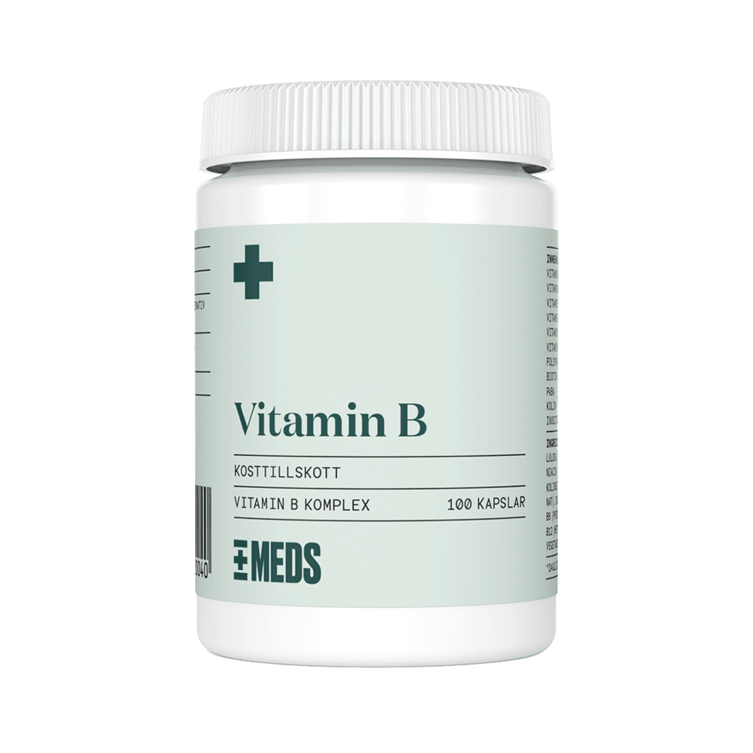 MEDS B-vitamin Komplex 100 kapslar