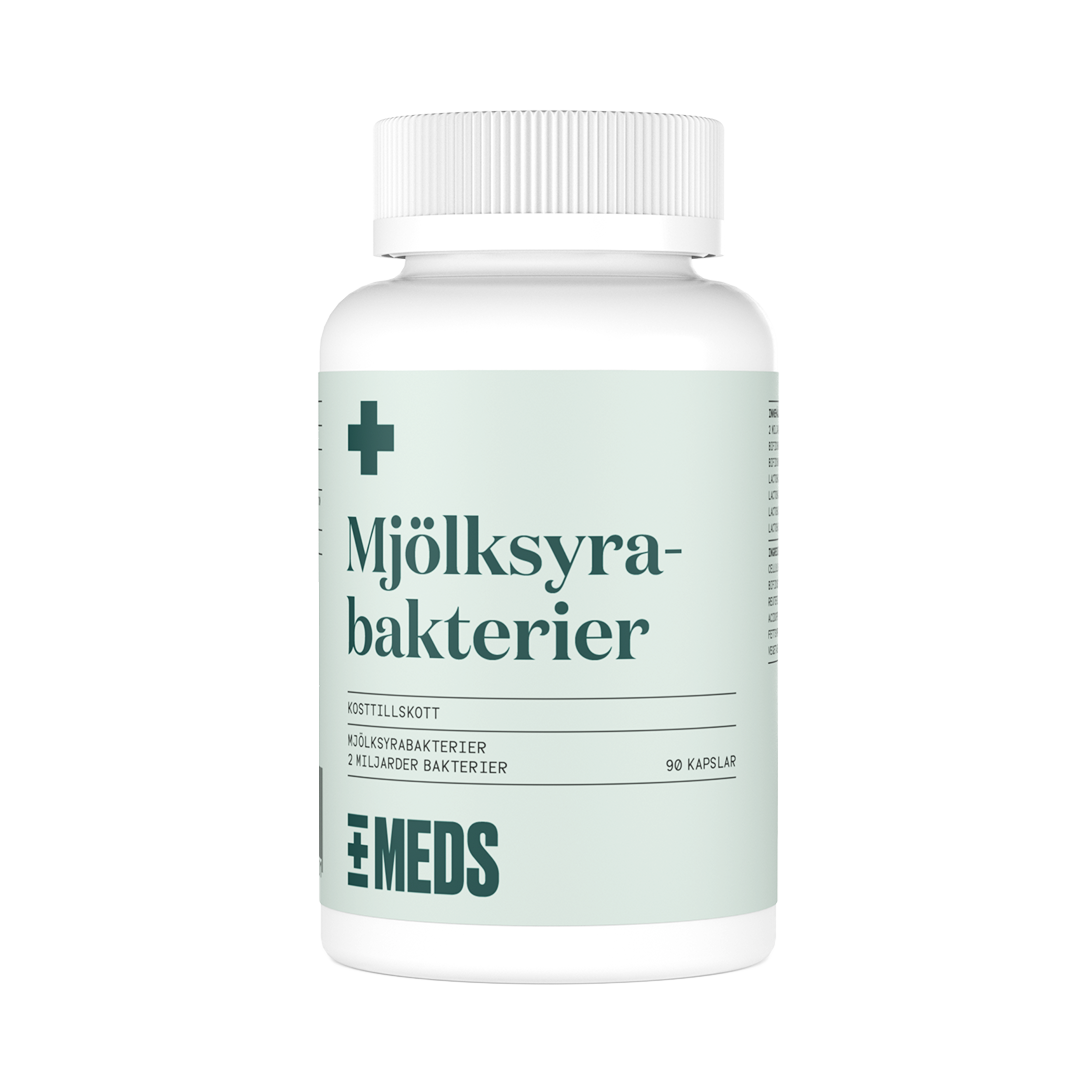 MEDS Mjölksyrabakterier 90 kapslar