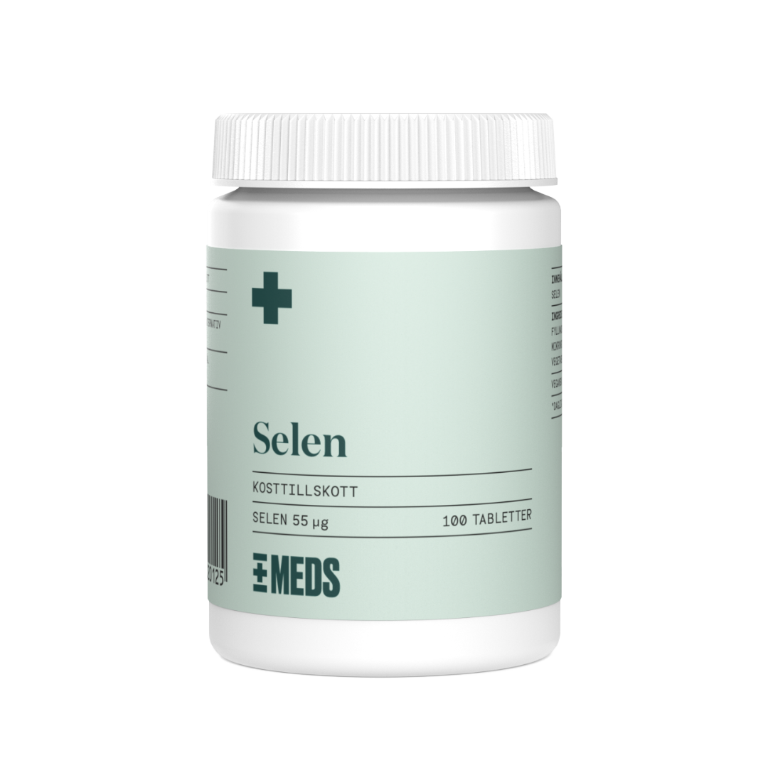 MEDS Selen 55 μg 100 tabletter