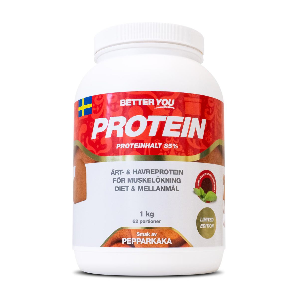 Better You Ärt- och havreprotein Pepparkaka 1 kg