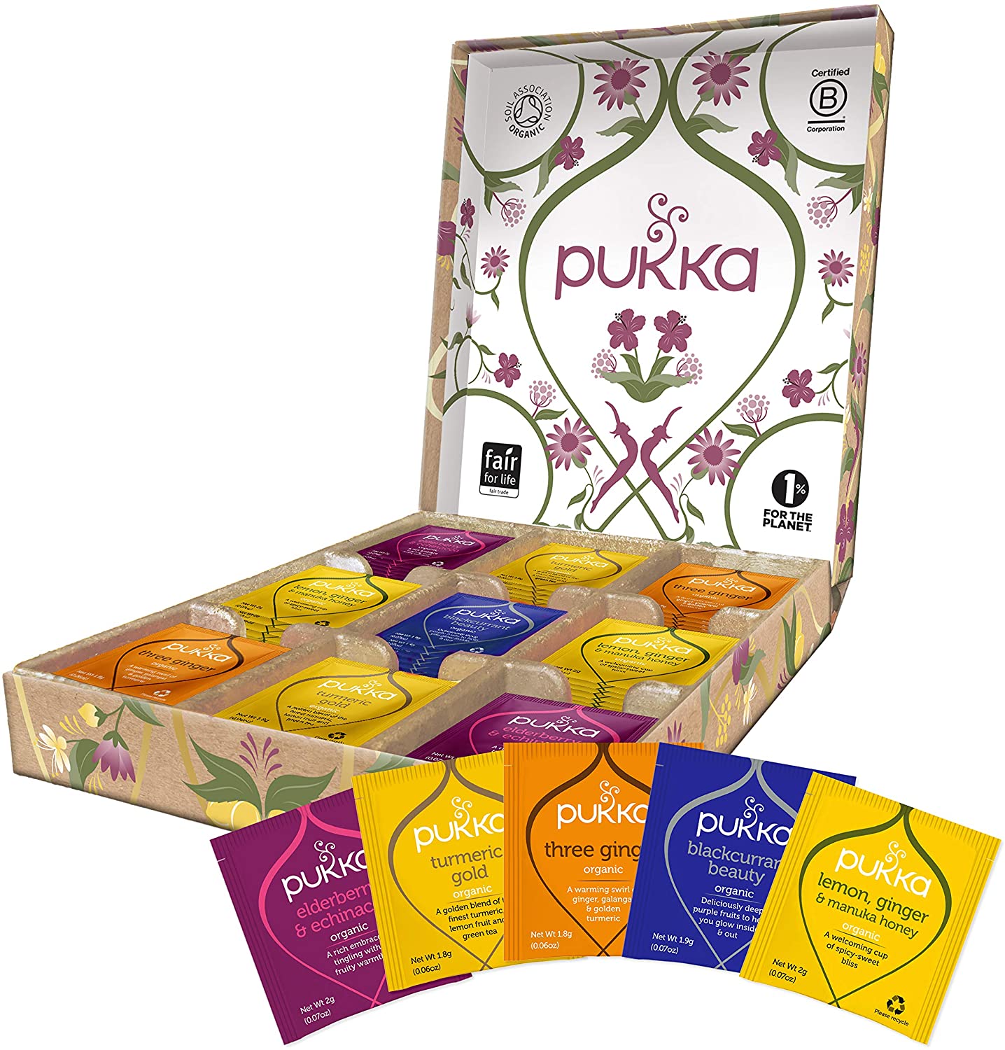 Pukka Support Te 46 tepåsar
