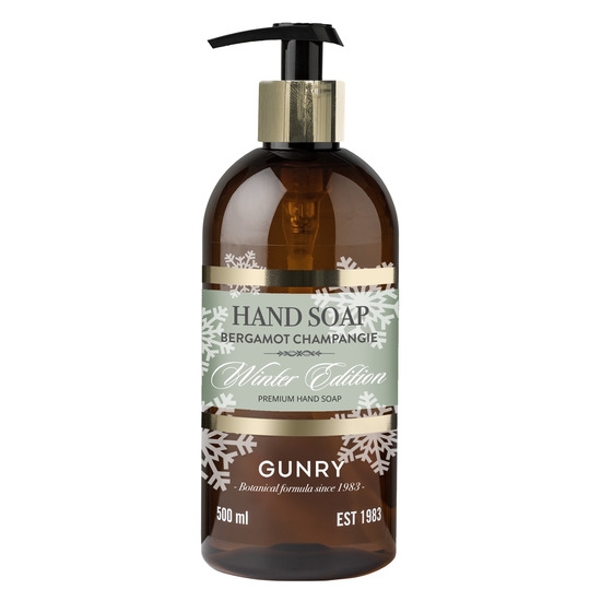 Gunry Flytande Tvål Premium Winter Edition Bergamot Champangie 500 ml