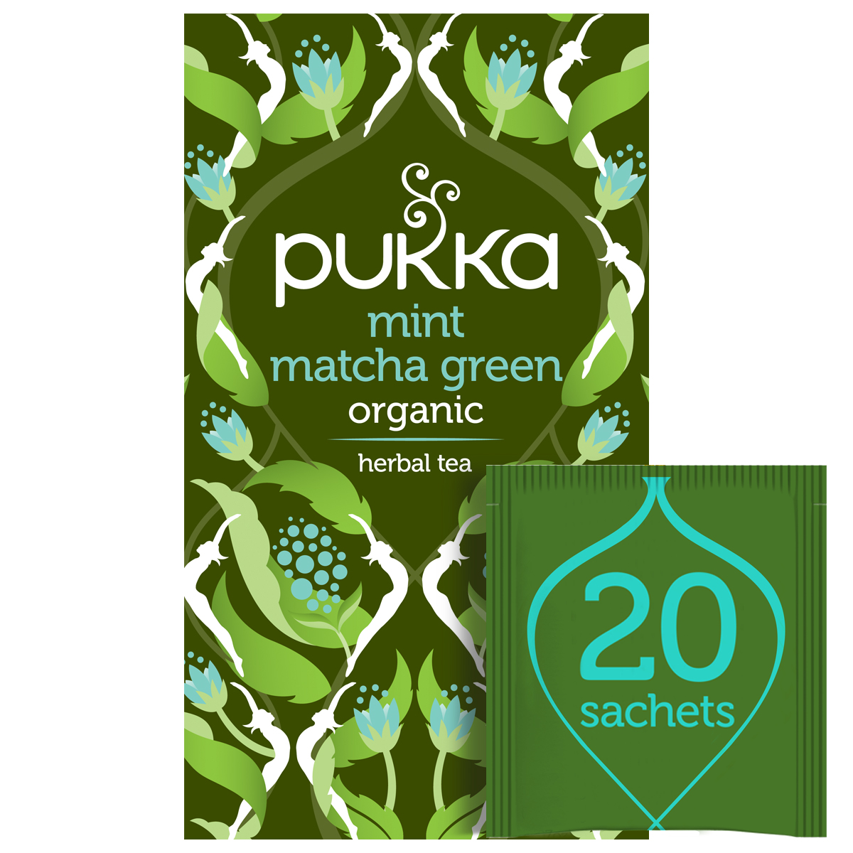 Pukka Mint matcha green 20 tepåsar