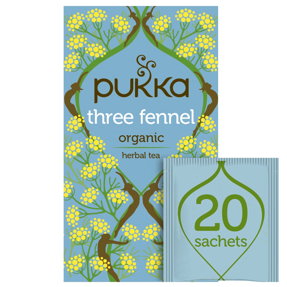 Pukka Three Fennel 20 tepåsar