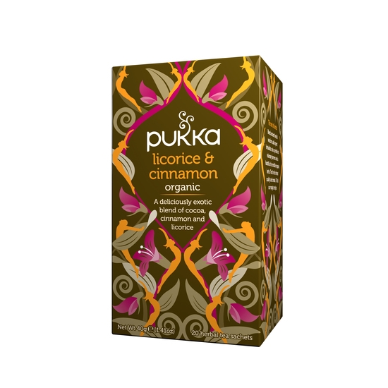 Pukka Licorice & Cinnamon 20 tepåsar