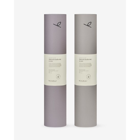 Yogiraj Natural Studio mat Misty Greige 6 mm