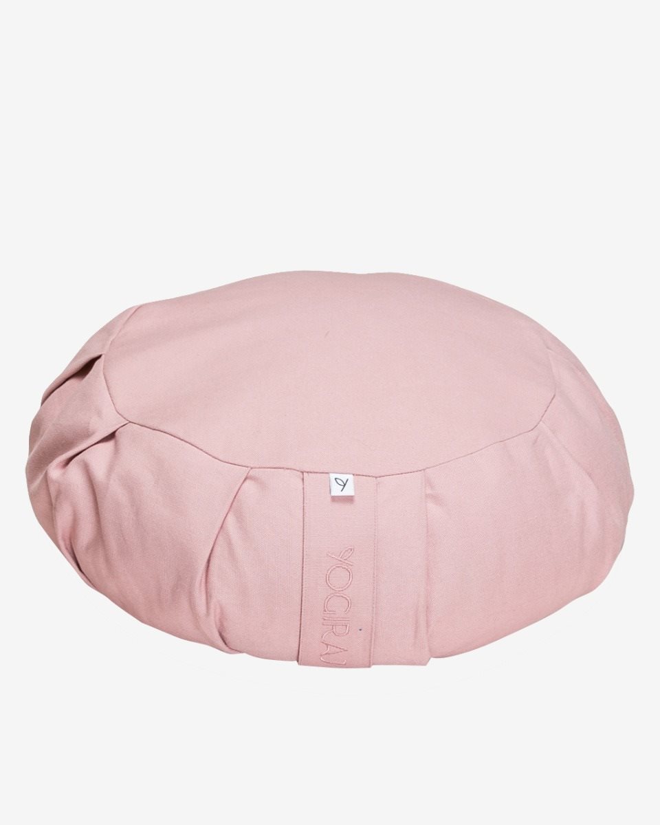 Yogiraj Meditation Cushion round Heather Pink