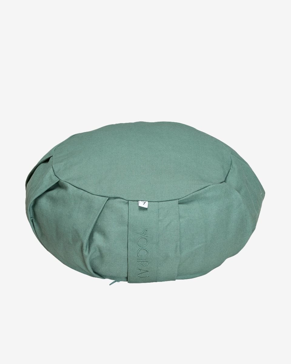 Yogiraj Meditation Cushion round Moss Green
