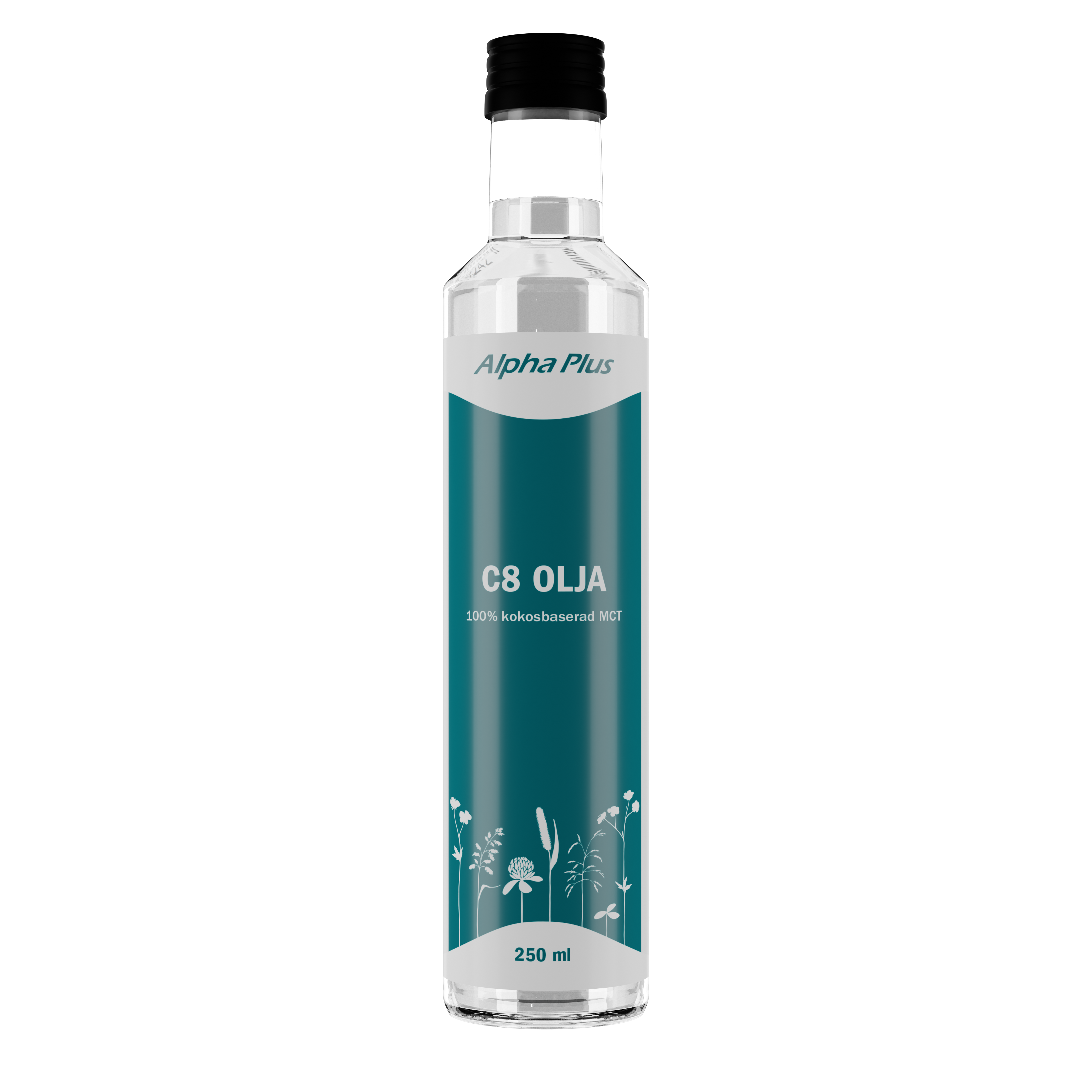 Alpha Plus C8 MCT-olja 250 ml