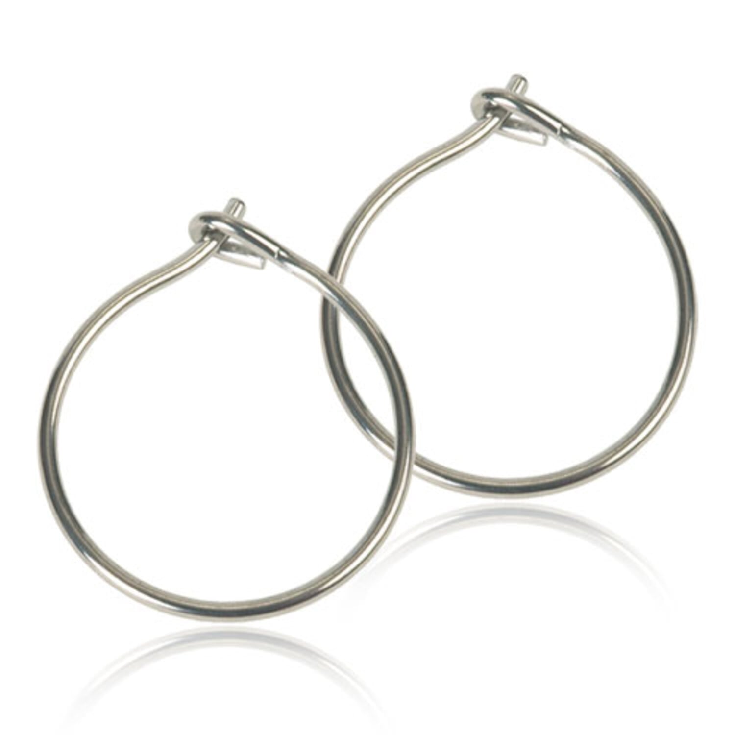 Alternativ bild 1 för Blomdahl örhängen Blomdahl NT Safety Ear Ring 12 mm 1 par