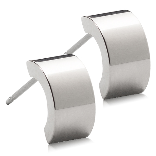 Blomdahl NT Pendant Plain Grand Curved 10 mm 1 par
