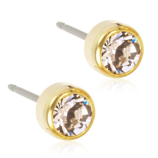 Blomdahl GT Bezel 5 mm Crystal 1 par