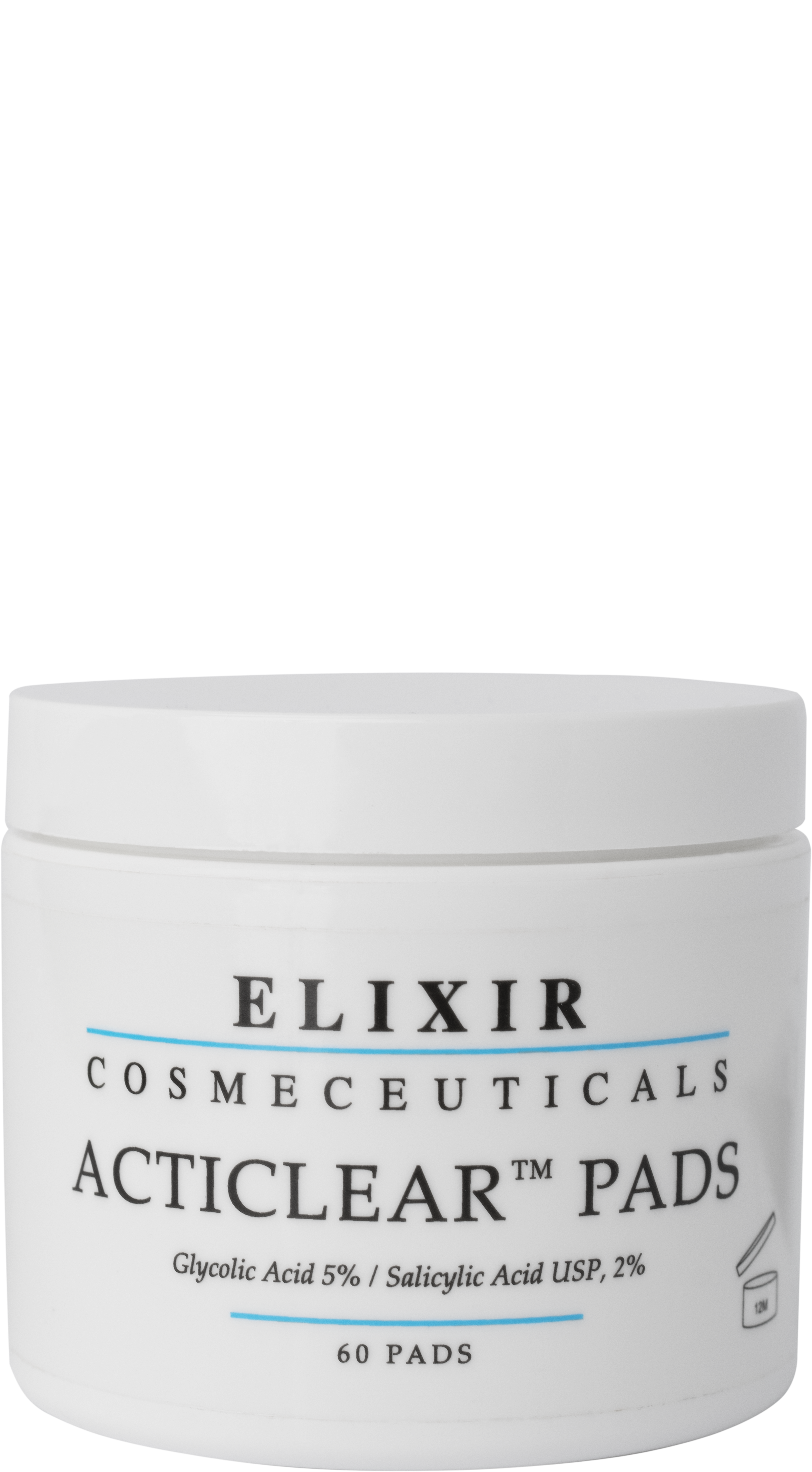 Elixir Cosmeceuticals Acticlear 60 pads