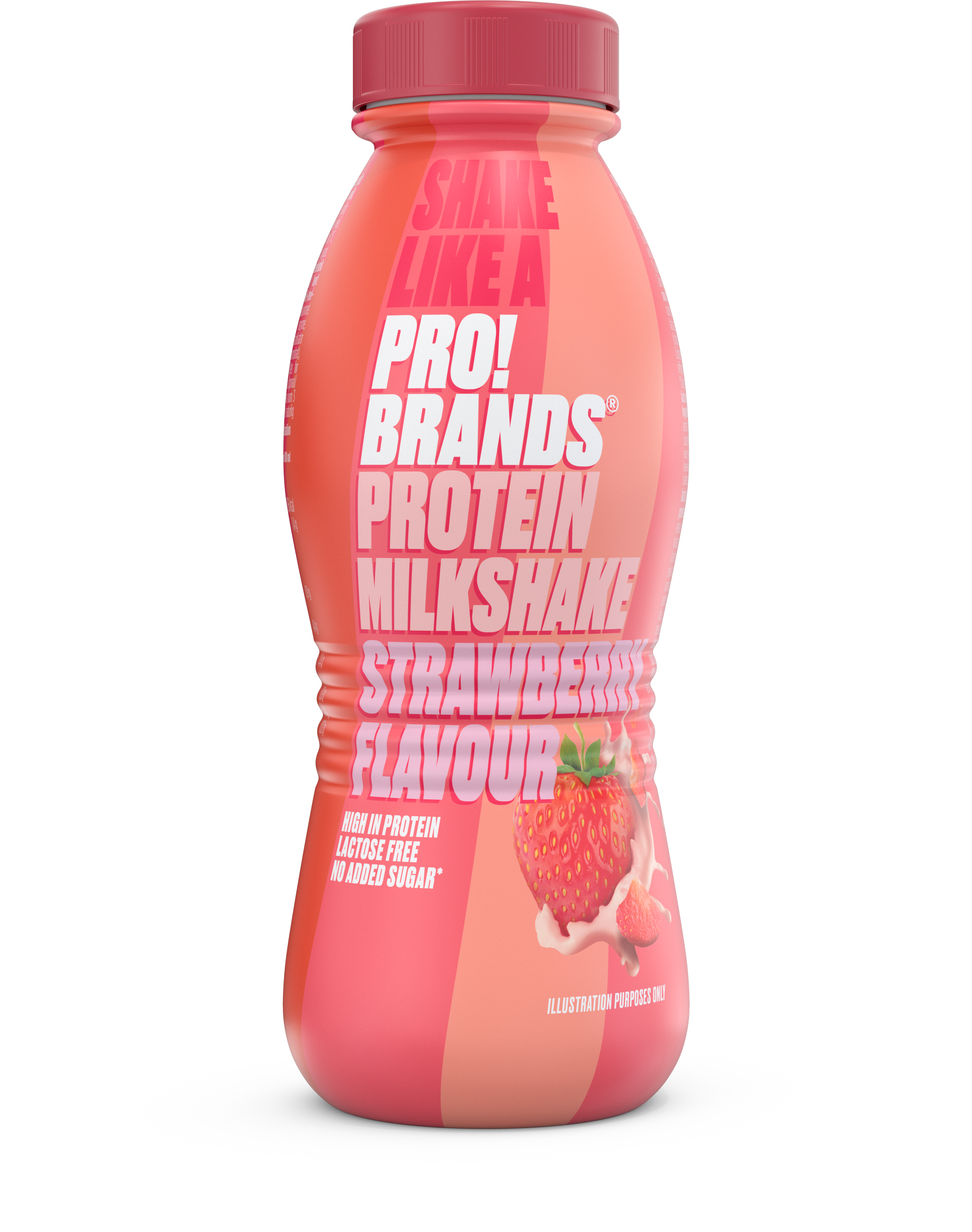 ProBrands Strawberry Protein Milkshake 310 ml