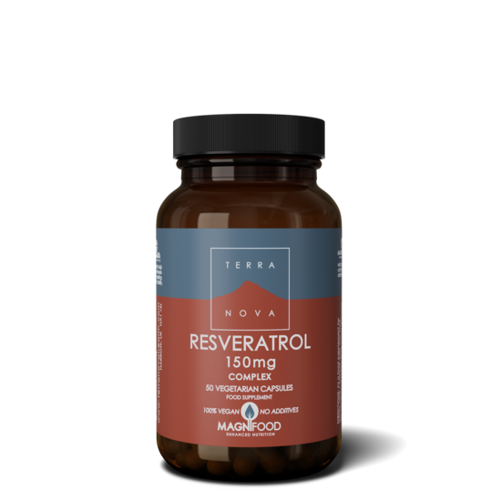 Terranova Resveratrol 150 mg Complex 50 kapslar