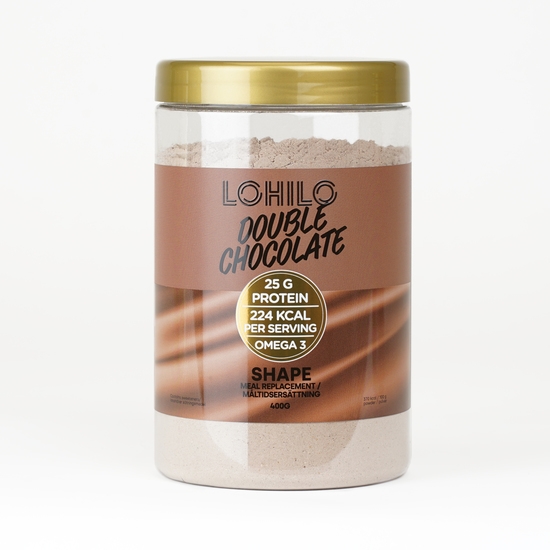 LOHILO Shape Double Chocolate 400 g
