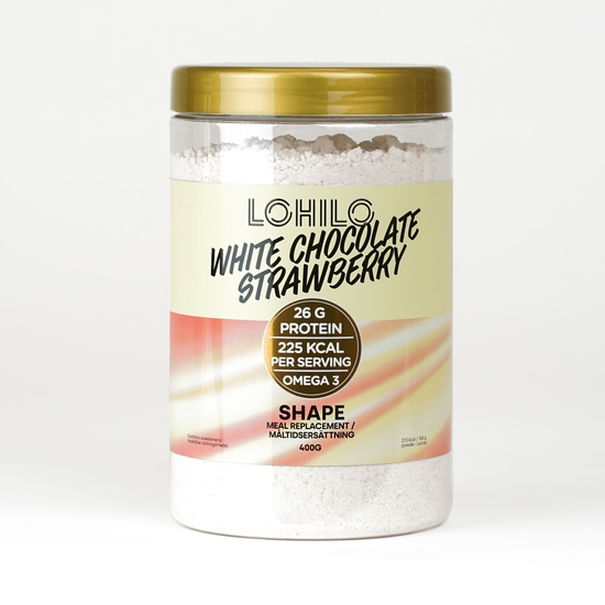 LOHILO Shape White Chocolate Strawberry 400 g