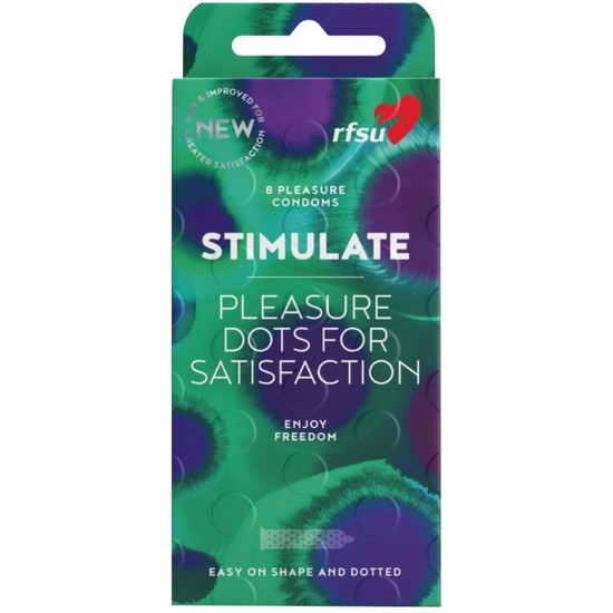 RFSU Stimulate kondom 8 st