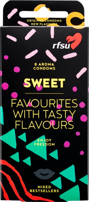 RFSU Sweet  Aromakondomer 8 st