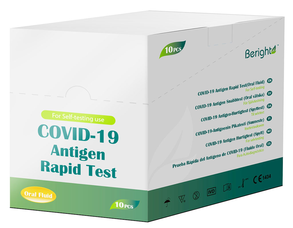 Beright Covid-19 Antigentest Saliv självtest 10-pack