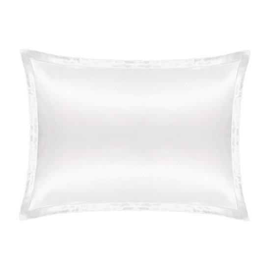 Cloud & Glow Silk Pillowcase White