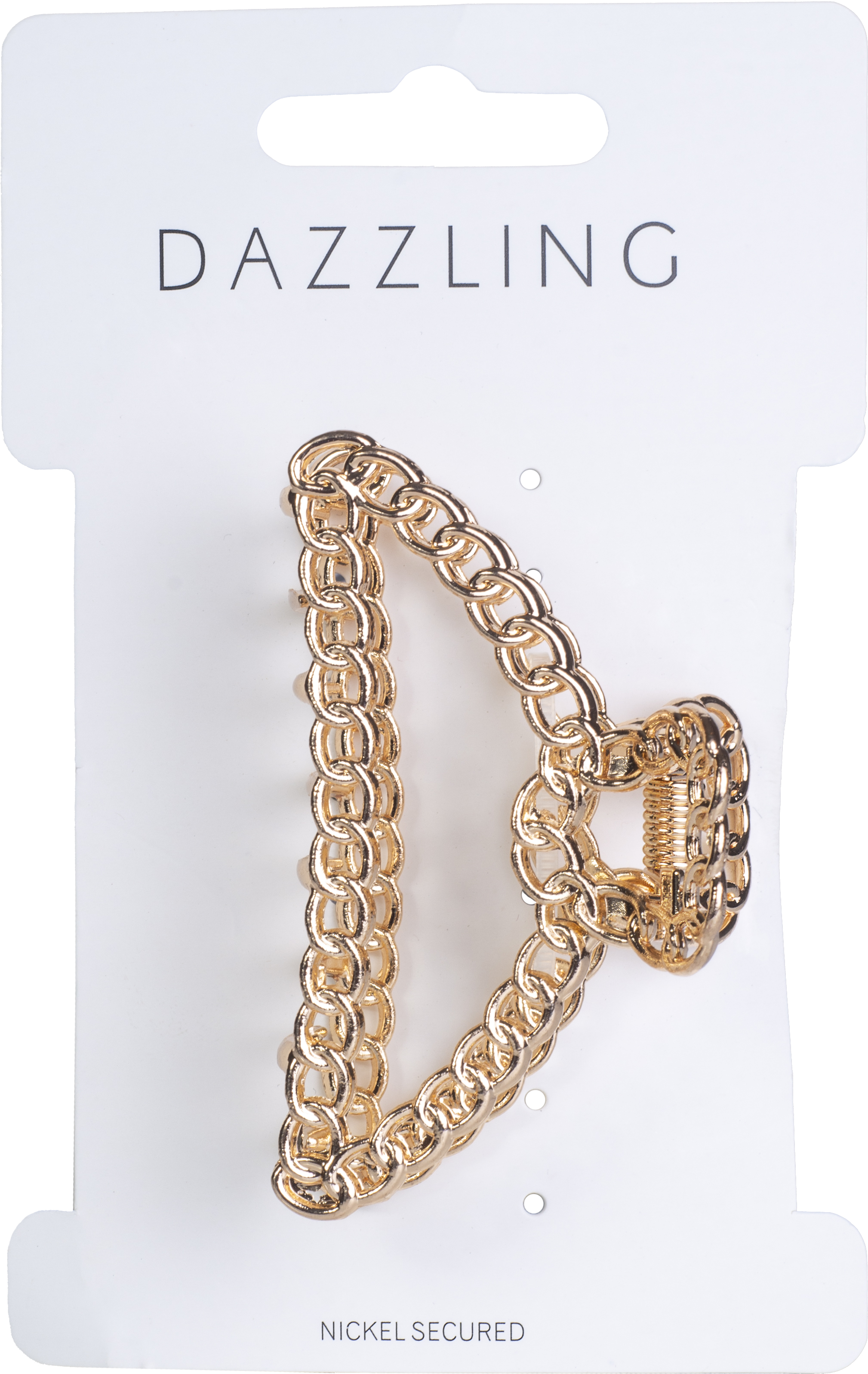 Dazzling Hårklämma i metall guldfärgad