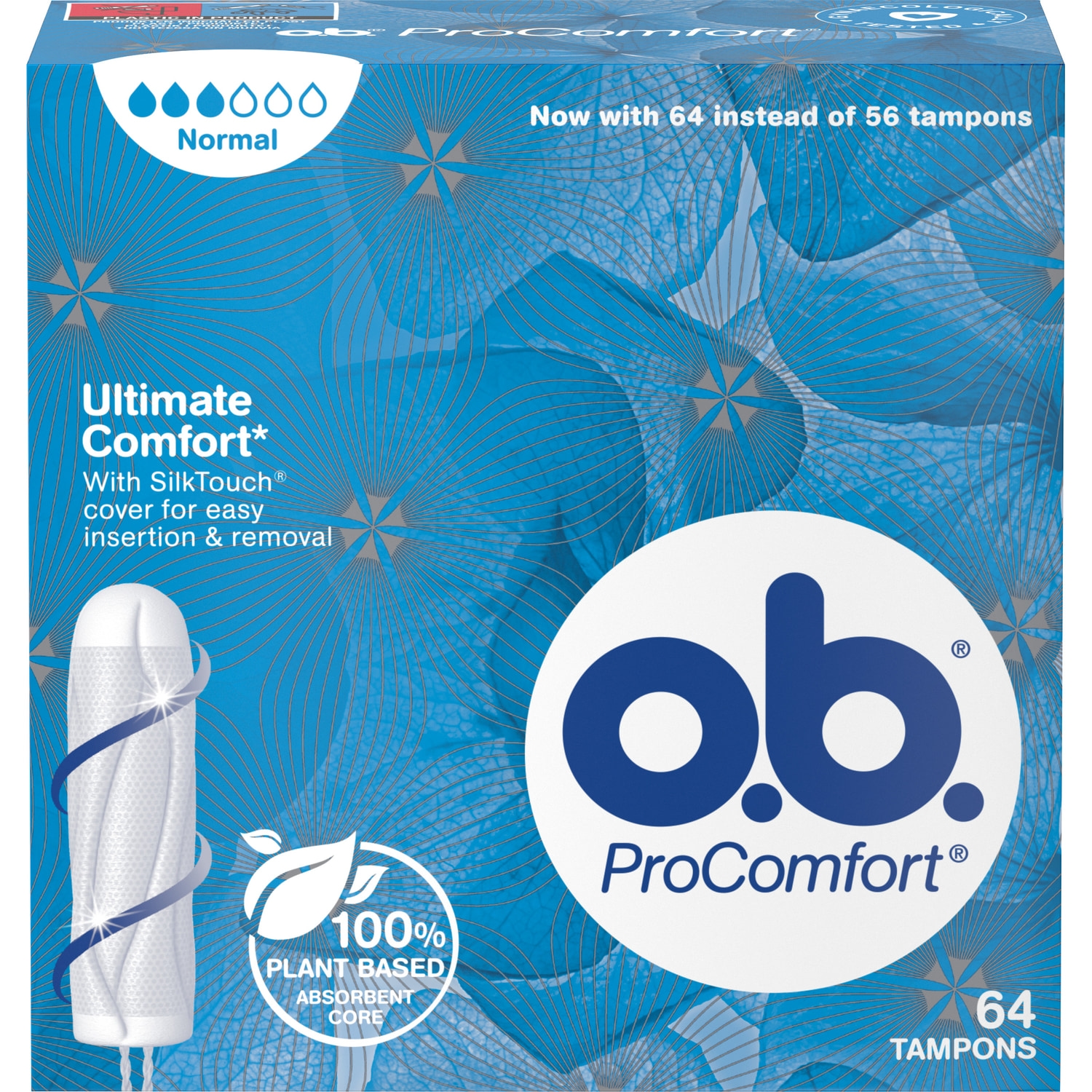 Alternativ bild 1 för O.b ProComfort Normal 64 st