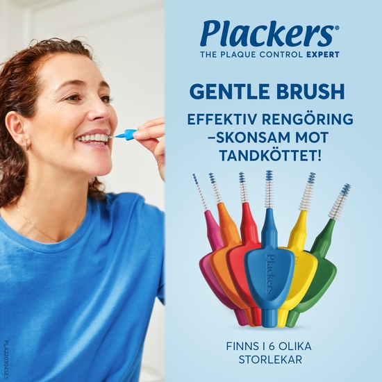 Plackers Gentle Brush 0,8 mm