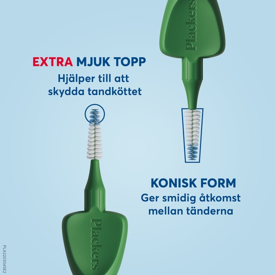 Plackers Gentle Brush 0,8 mm