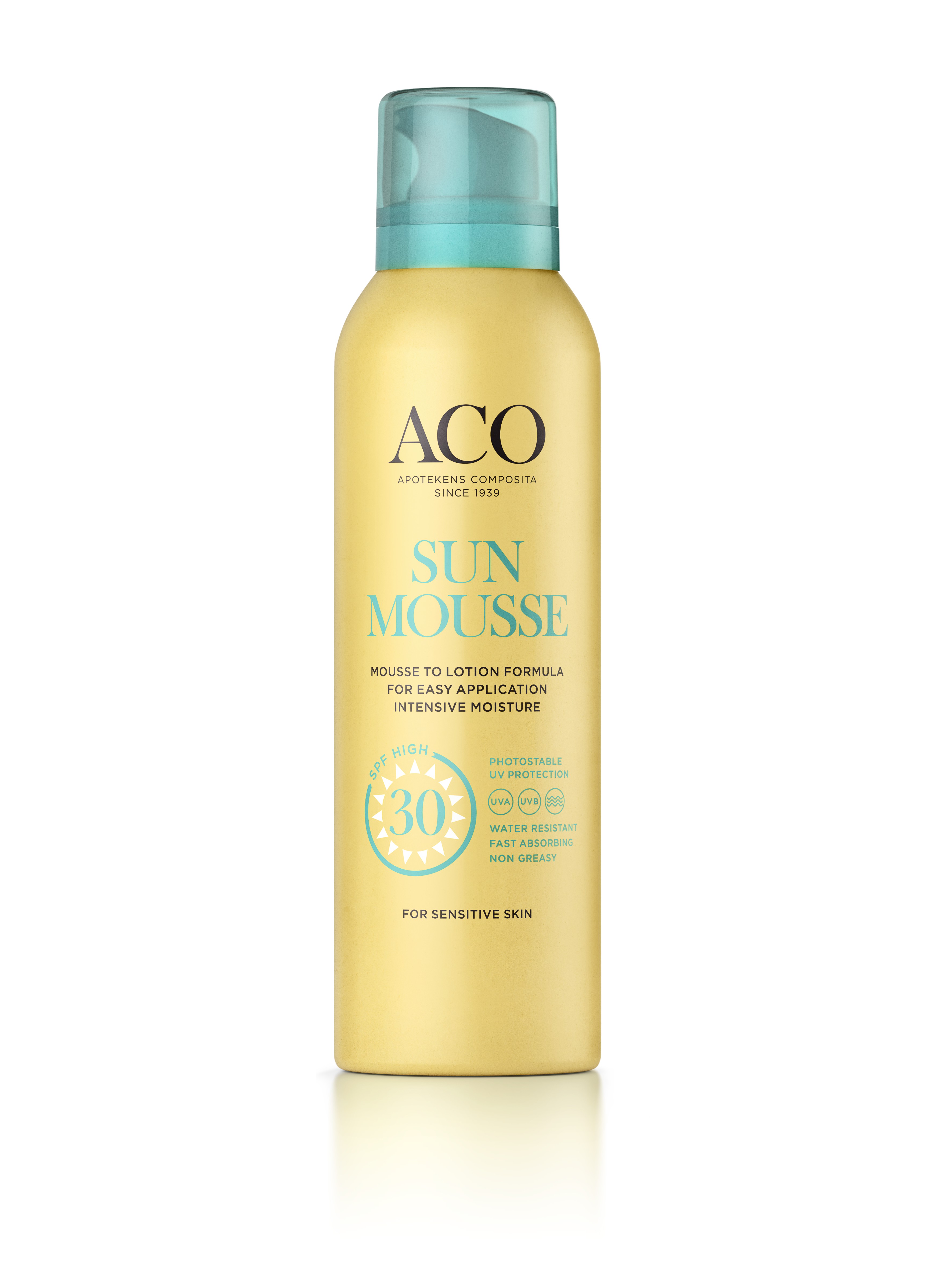 ACO Sun Body Mousse SPF30 Oparfymerad 150 ml