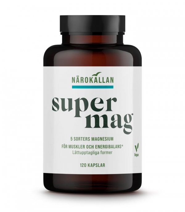 Närokällan Super Mag 120 kapslar